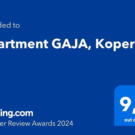 Apartment Gaja, Koper Eksteriør billede