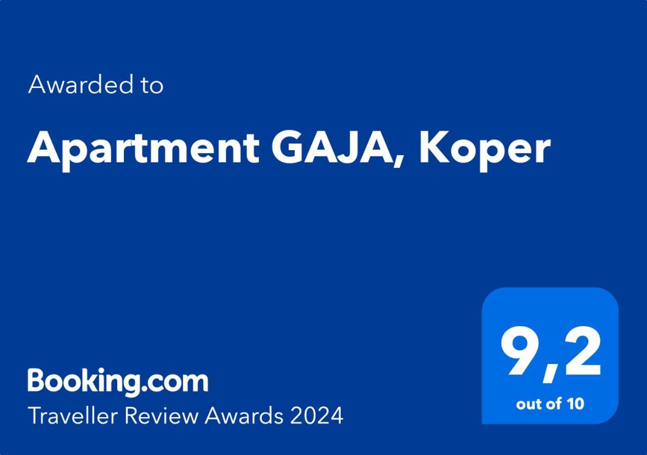 Apartment Gaja, Koper Eksteriør billede